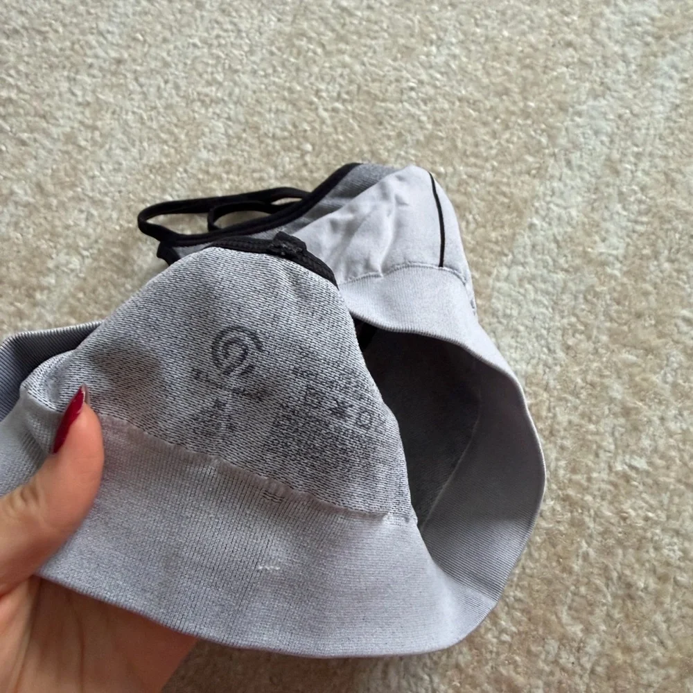 Gray Women's Sports Bra